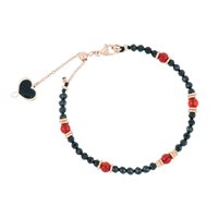 Bracciale Maman et Sophie Donna spinello e corniola in Argento Spinello BPISF2SPCO - BPISF2SPCO